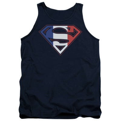 Superman French Shield Tank Top