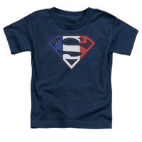 Superman French Shield Toddler T-Shirt