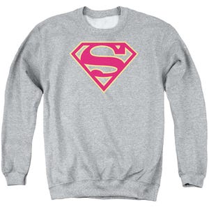 Superman Gold and Red Shield Sweatshirt