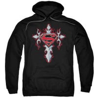 Superman Gothic Steel Logo Hoodie