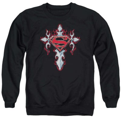 Superman Gothic Steel Logo Sweatshirt