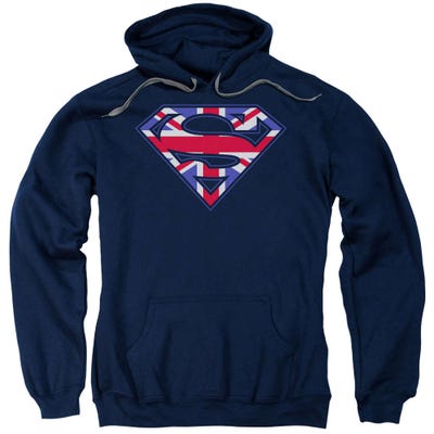Superman Great Britain Shield Hoodie