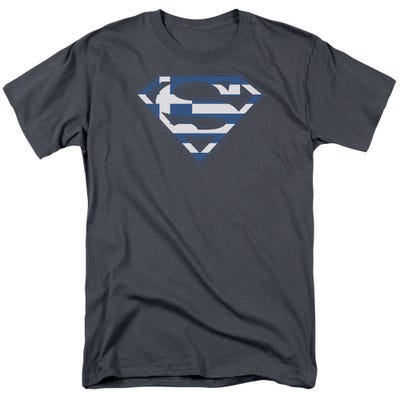 Superman Greek Shield T-Shirt