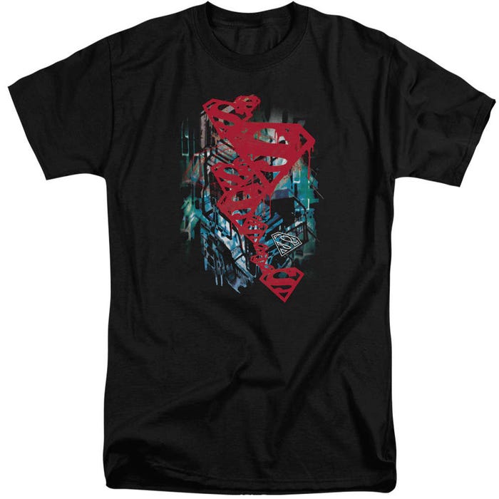 Superman Gritty  Tall T-Shirt