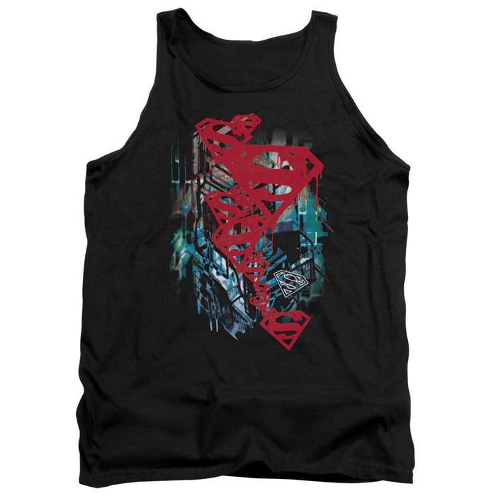 Superman Gritty  Tank Top