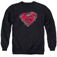 Superman Hardcore Noir Shield Sweatshirt