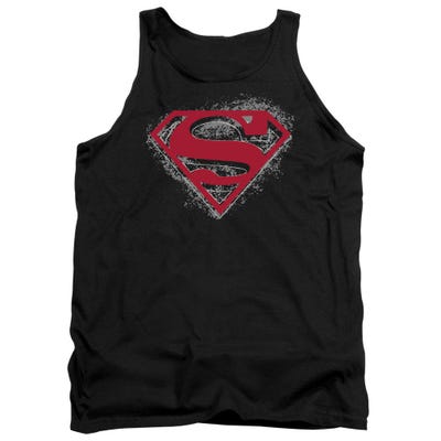 Superman Hardcore Noir Shield Tank Top