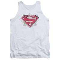 Superman Hastily Drawn Shield Tank Top