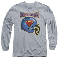 Superman Helmet Long Sleeve Shirt