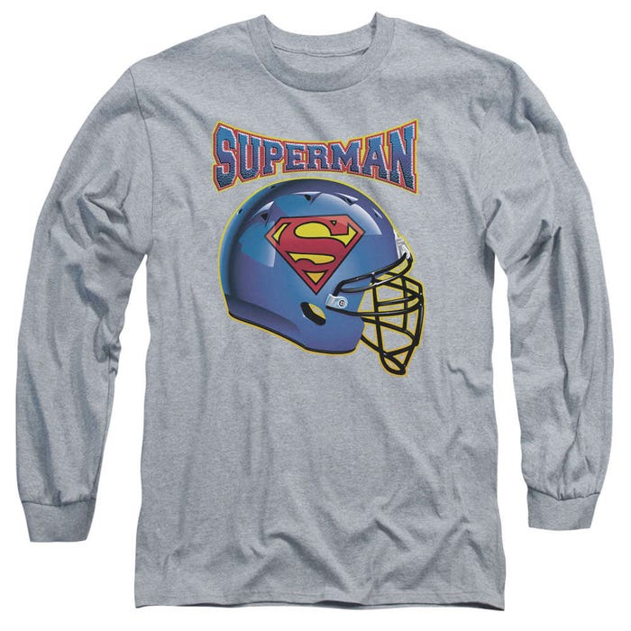 Superman Helmet Long Sleeve Shirt