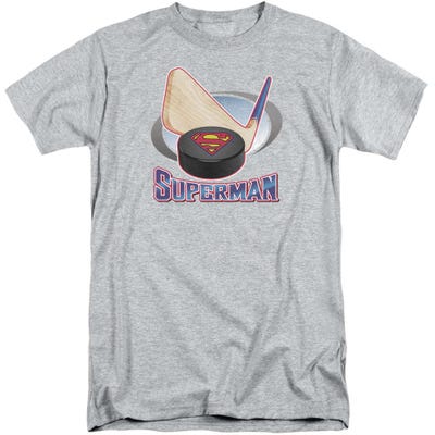 Superman Hockey Stick Tall T-Shirt