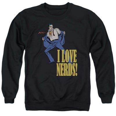 Superman I Love Nerds Sweatshirt