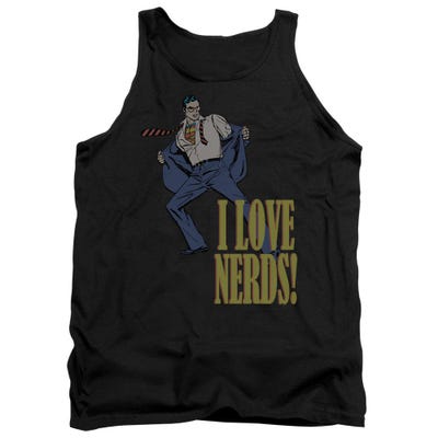 Superman I Love Nerds Tank Top