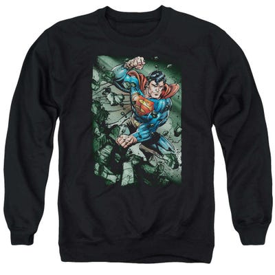 Superman Indestructible Classic Logo Sweatshirt