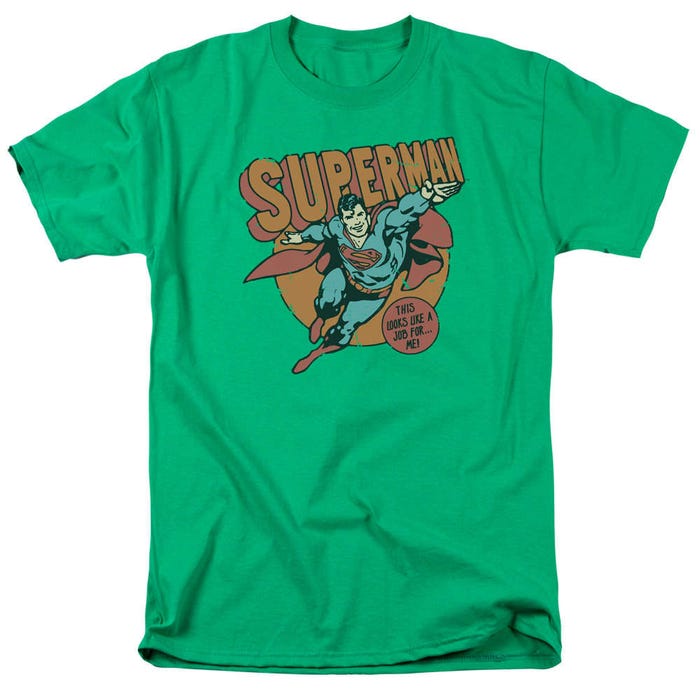 Superman Job For Me Retro T-Shirt