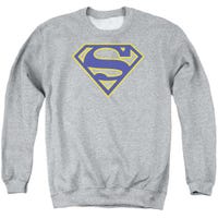 Superman Maize And Blue Shield Sweatshirt