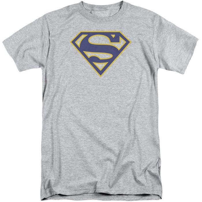 Superman Maize And Blue Shield Tall T-Shirt