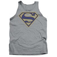 Superman Maize And Blue Shield Tank Top