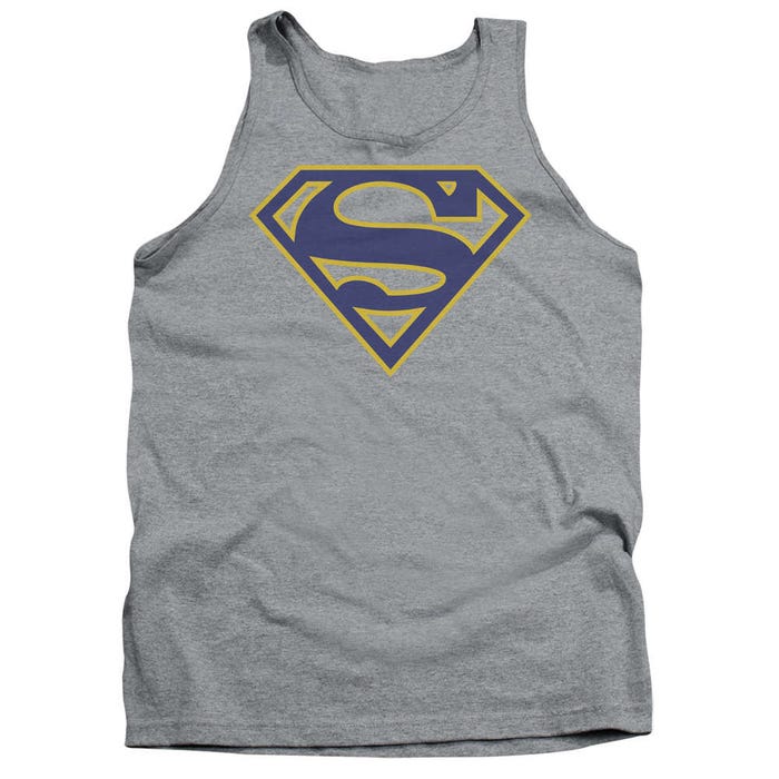 Superman Maize And Blue Shield Tank Top