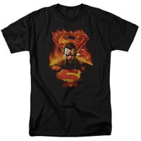 Superman Man On Fire T-Shirt