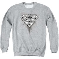 Superman Many Super Skulls Sweatshirt