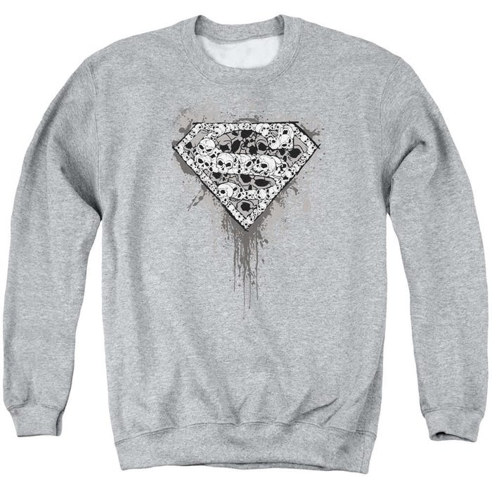 Superman Many Super Skulls Sweatshirt