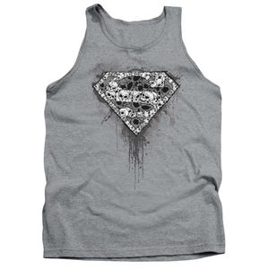 Superman Many Super Skulls Tank Top