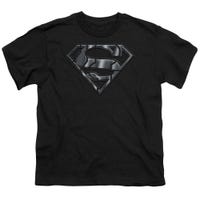 Superman Mech Shield Kids T-Shirt