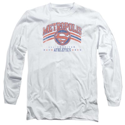 Superman Metropolis Athletics Long Sleeve Shirt