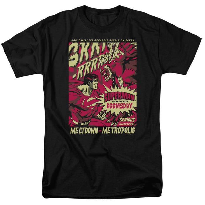 Superman Metropolis Meltdown T-Shirt