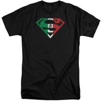 Superman Mexican Flag Shield Tall T-Shirt