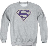 Superman Navy and Gold Shield Sweatshirt