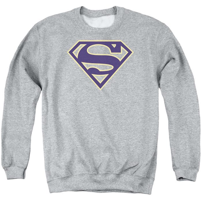 Superman Navy and Gold Shield Sweatshirt