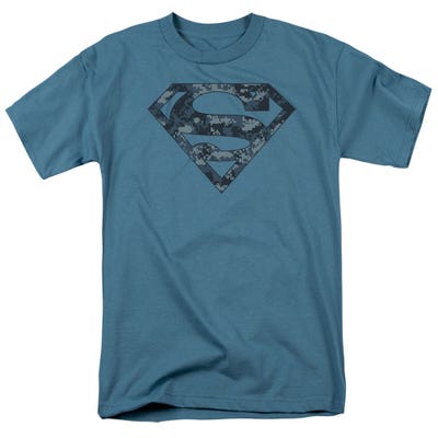 Superman Navy Camo Shield T-Shirt