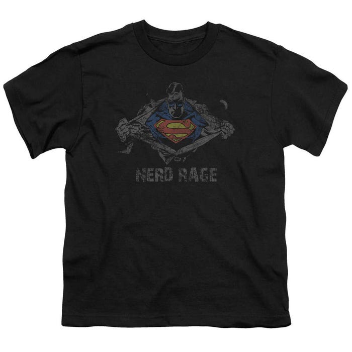 Superman Nerd Rage Kids T-Shirt