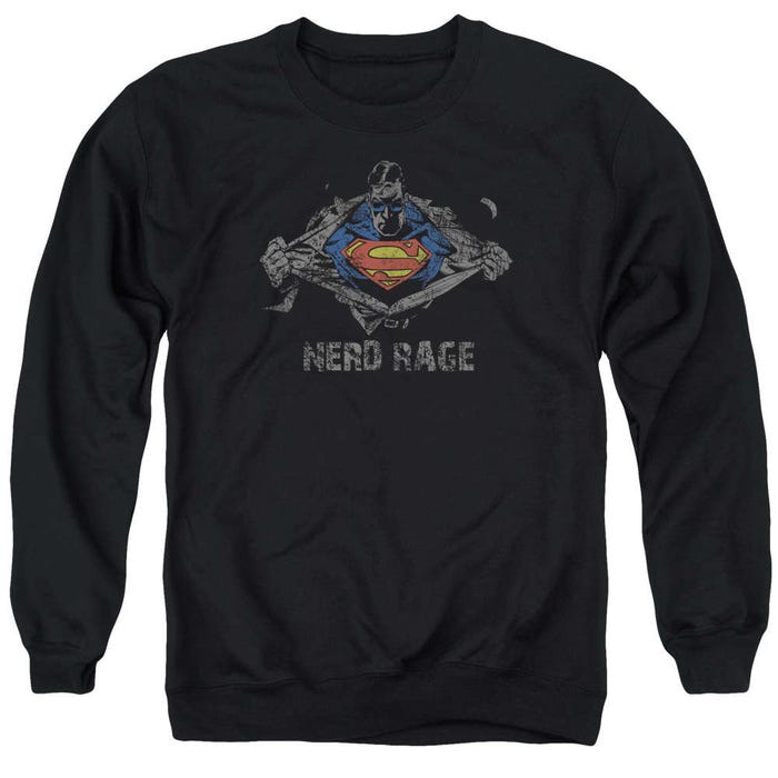 Superman Nerd Rage Sweatshirt