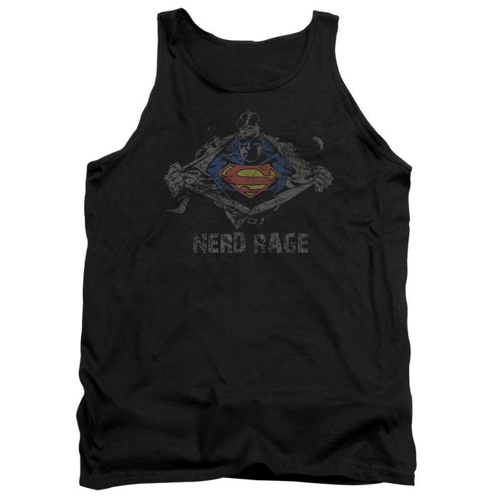 Superman Nerd Rage Tank Top