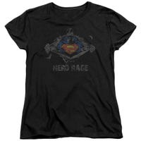 Superman Nerd Rage Womens T-Shirt