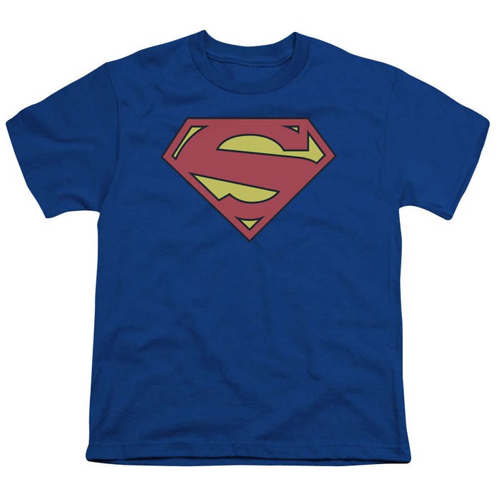 Superman New 52 Shield Kids T-Shirt