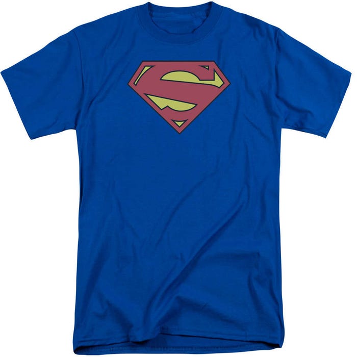 Superman New 52 Shield Tall T-Shirt