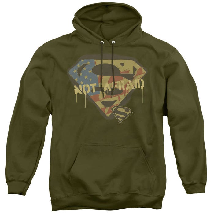 Superman Not Afraid Hoodie
