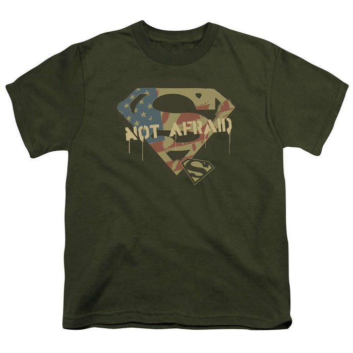 Superman Not Afraid Kids T-Shirt