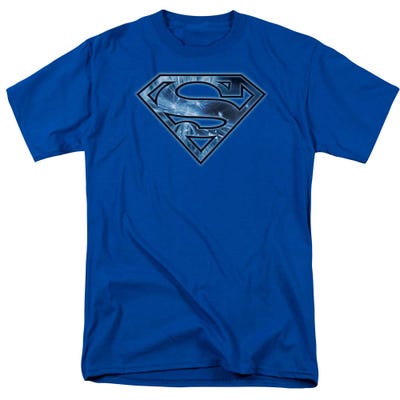 Superman On Ice Shield T-Shirt