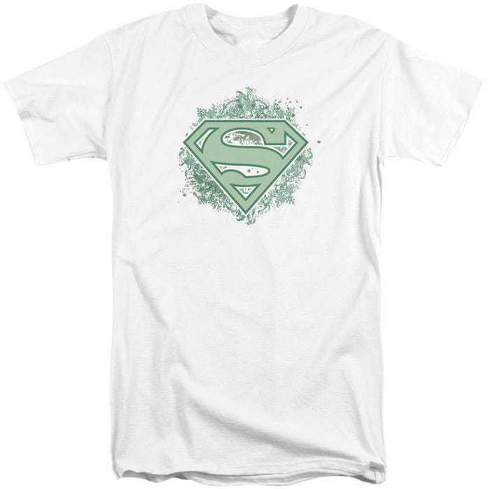 Superman Ornate Shield Tall T-Shirt