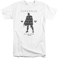 Superman Paisley Silhouette Tall T-Shirt