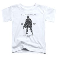 Superman Paisley Silhouette Toddler T-Shirt