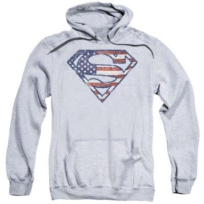 Superman Patriotic Flag Hoodie