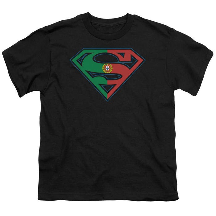 Superman Portugal Shield Kids T-Shirt