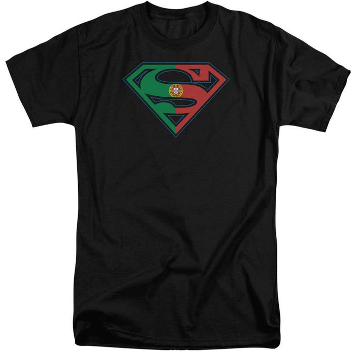 Superman Portugal Shield Tall T-Shirt