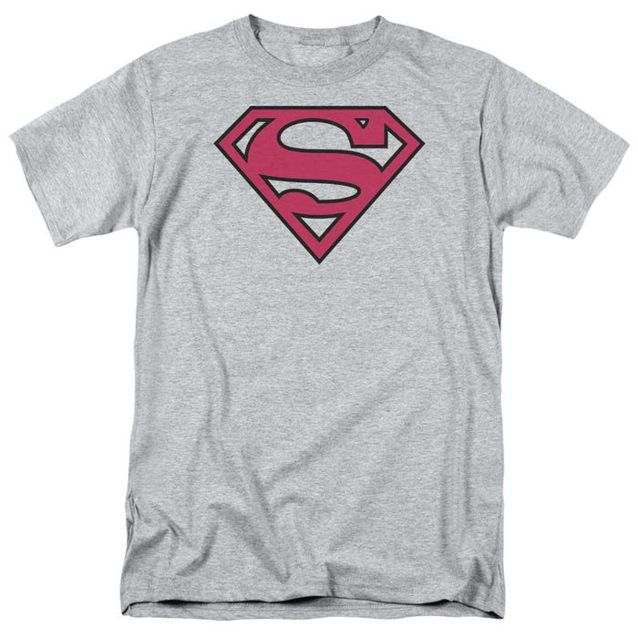 Superman Red And Black Shield T-Shirt